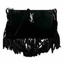 Load image into Gallery viewer, YVES SAINT LAURENT Suede Handbag
