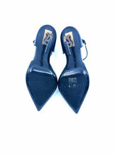 Load image into Gallery viewer, SAINT LAURENT Size 8 Black Patent Leather Pumps
