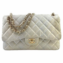 Load image into Gallery viewer, CHANEL Classic White Leather Handbag
