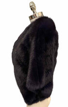 Load image into Gallery viewer, OSCAR DE LA RENTA Purple Fox Fur Stole Size M
