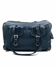 Load image into Gallery viewer, PRADA Black Leather Solid Handbag
