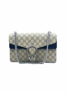GUCCI Brown Coated LOGO Handbag