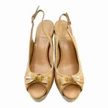 Load image into Gallery viewer, CHRISTIAN DIOR Patent Leather Wedge | 10
