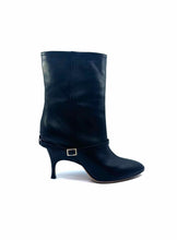 Load image into Gallery viewer, ALCHIMIA DI BALLIN Size 10.5 Black Leather Ankle Boot
