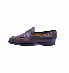 GUCCI Size 8.5 Brown Men's Loafers