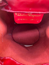 Load image into Gallery viewer, SALVATORE FERRAGAMO Red Leather Solid Backpack
