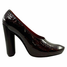 Load image into Gallery viewer, LOUIS VUITTON Patent Leather Croc Pumps | 6.5

