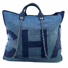 Load image into Gallery viewer, CHANEL Raffia Deauville Monogram Handbag
