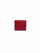 Load image into Gallery viewer, LOUIS VUITTON Red Leather Epi Wallet
