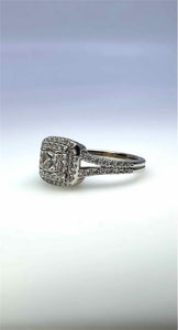 Fine Jewelry White Gold Ring