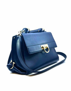 SALVATORE FERRAGAMO Black Leather Handbag