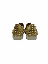 Load image into Gallery viewer, CHRISTIAN LOUBOUTIN Size 13 Gold Men&#39;s Sneakers
