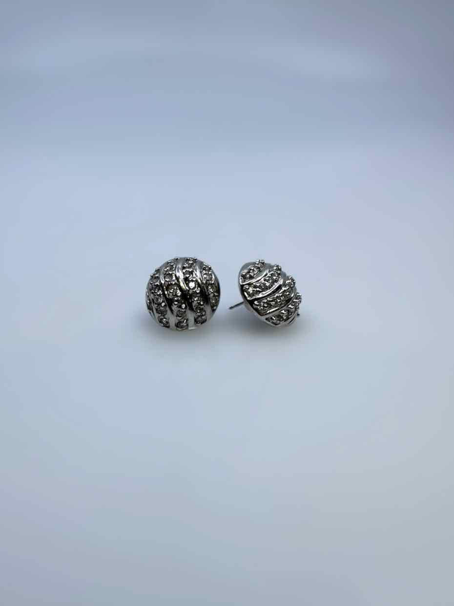 Fine Jewelry White Gold Pierced Earrings