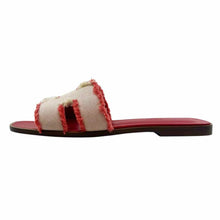 Load image into Gallery viewer, HERMES Oran Canvas Sandals | 9.5
