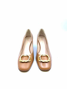 STUART WEITZMAN Size 10.5 Beige Leather Pumps
