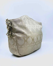 Load image into Gallery viewer, DIOR Beige Fabric LOGO Handbag
