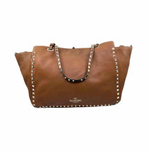 Load image into Gallery viewer, VALENTINO Camel Leather Handbag
