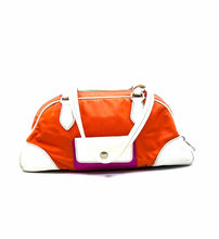 Load image into Gallery viewer, PRADA Orange, Pink, Green, Purple Nylon Leather Handbag
