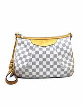 Load image into Gallery viewer, LOUIS VUITTON Siracusa PM White Coated canvas Damier Handbag
