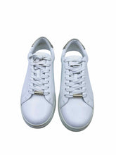 Load image into Gallery viewer, JIMMY CHOO Size 7.5 White Leather Solid Sneakers
