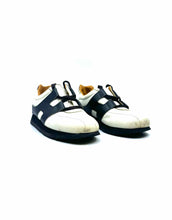Load image into Gallery viewer, HERMES Size 6 WHITE &amp; BLACK Sneakers
