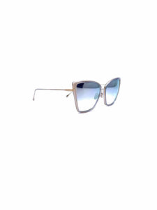DITA Taupe Cat Eye Solid Sunglasses