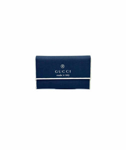 GUCCI Continental black, white Coated canvas Monogram Wallet