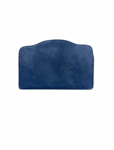 SALVATORE FERRAGAMO Black Suede Clutch