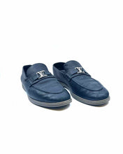 Load image into Gallery viewer, LOUIS VUITTON Size 8.5 Black Men&#39;s Loafers

