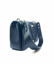 Load image into Gallery viewer, MARIO VALENTE Black Leather Handbag
