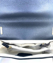 Load image into Gallery viewer, MARIO VALENTE Black Leather Handbag
