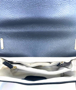 MARIO VALENTE Black Leather Handbag