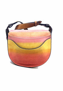 ISABEL MARANT Pink & Beige Suede Handbag