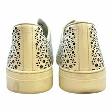 Load image into Gallery viewer, ALAIA Size 9 White Patent Leather Sneakers
