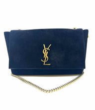 Load image into Gallery viewer, YVES SAINT LAURENT Black Suede Handbag

