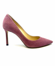 Load image into Gallery viewer, JIMMY CHOO Romy Size 7 Mauve Suede Solid Pumps
