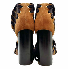 Load image into Gallery viewer, CHLOE Size 8 Tan, brown Suede Sandals
