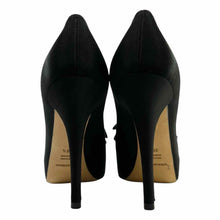 Load image into Gallery viewer, DOLCE &amp; GABBANA Size 6.5 Black Satin Pumps
