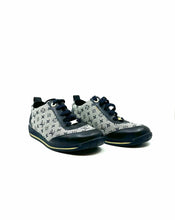 Load image into Gallery viewer, LOUIS VUITTON Size 7.5 Navy Canvas Leather Sneakers

