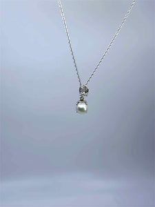 Fine Jewelry White Gold Necklace