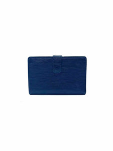 LOUIS VUITTON Black Leather Wallet