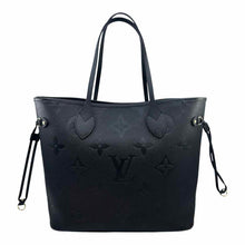 Load image into Gallery viewer, LOUIS VUITTON Black Leather Monogram Tote
