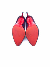 Load image into Gallery viewer, CHRISTIAN LOUBOUTIN Size 9 Grape Suede Pumps
