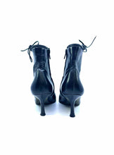 Load image into Gallery viewer, CHANEL Size 6.5 Black Leather Ankle Boot
