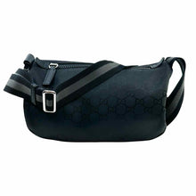 Load image into Gallery viewer, GUCCI Black Nylon Monogram Waist Bag
