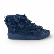Load image into Gallery viewer, CHANEL Size 7 Black Lace Sneakers
