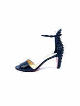 Load image into Gallery viewer, CHRISTIAN LOUBOUTIN Size 6.5 Black Patent Leather Spikes Pumps
