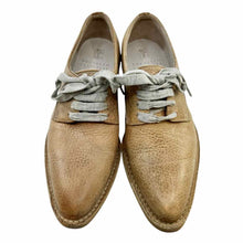Load image into Gallery viewer, BRUNELLO CUCINELLI Size 7 Light brown Leather Solid Oxfords
