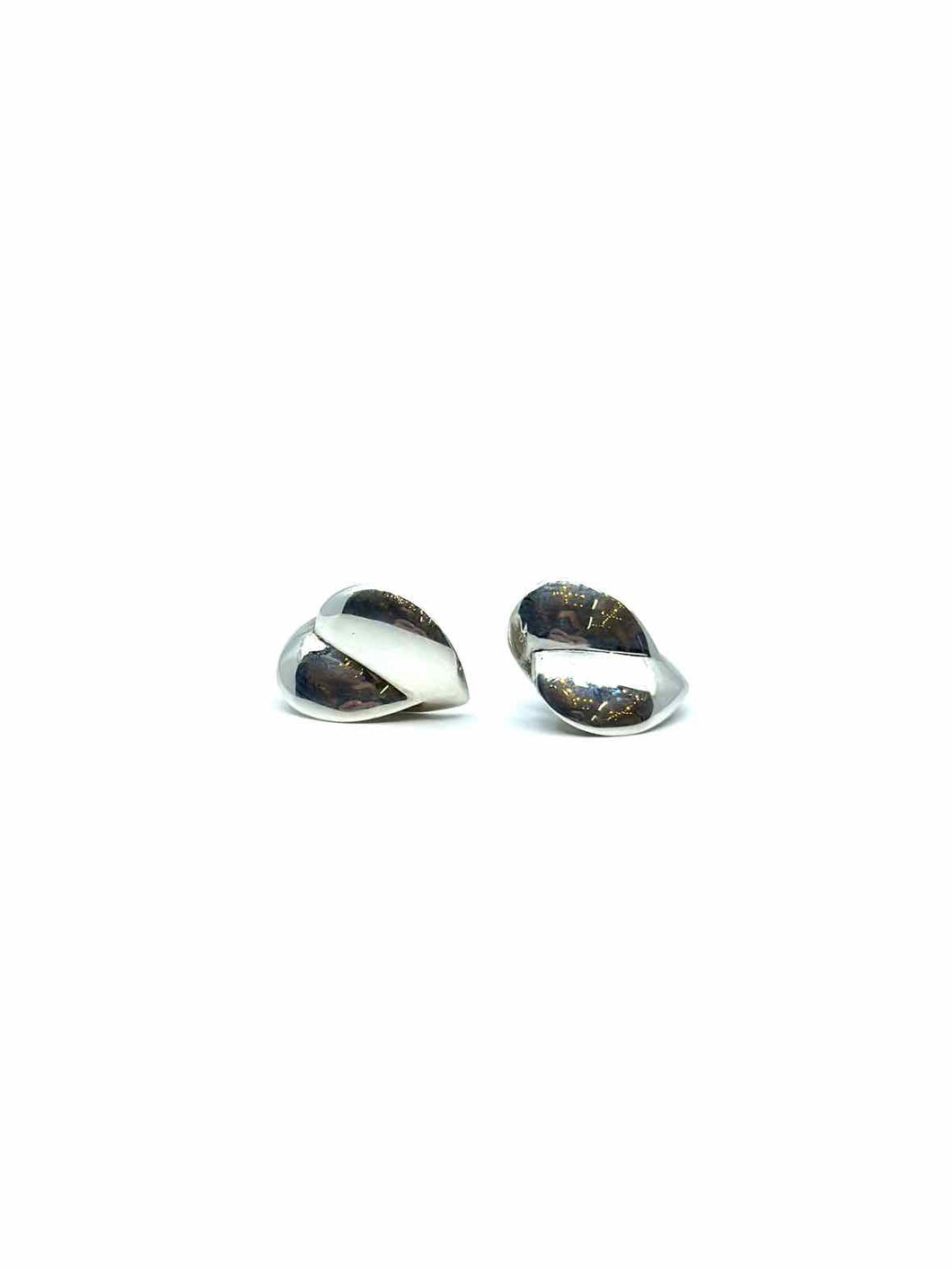 TIFFANY & CO Silver Pierced Earrings