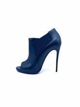 Load image into Gallery viewer, CHRISTIAN LOUBOUTIN Size 9 Black Leather Ankle Boot
